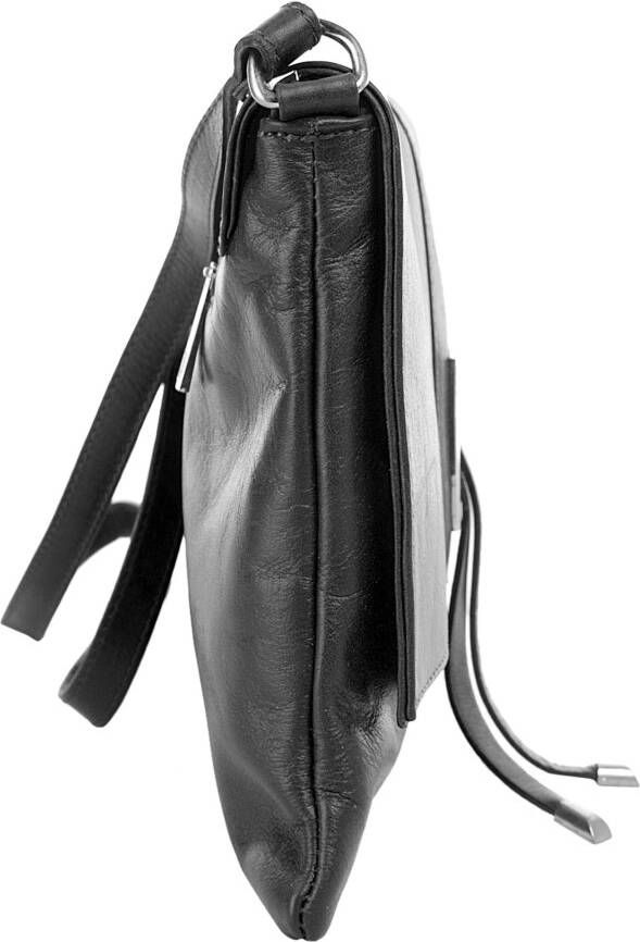 Cluty Schoudertas echt leer made in italy