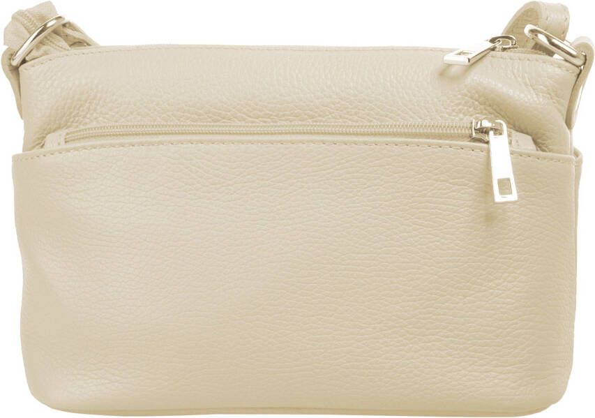 Cluty Schoudertas echt leer made in italy