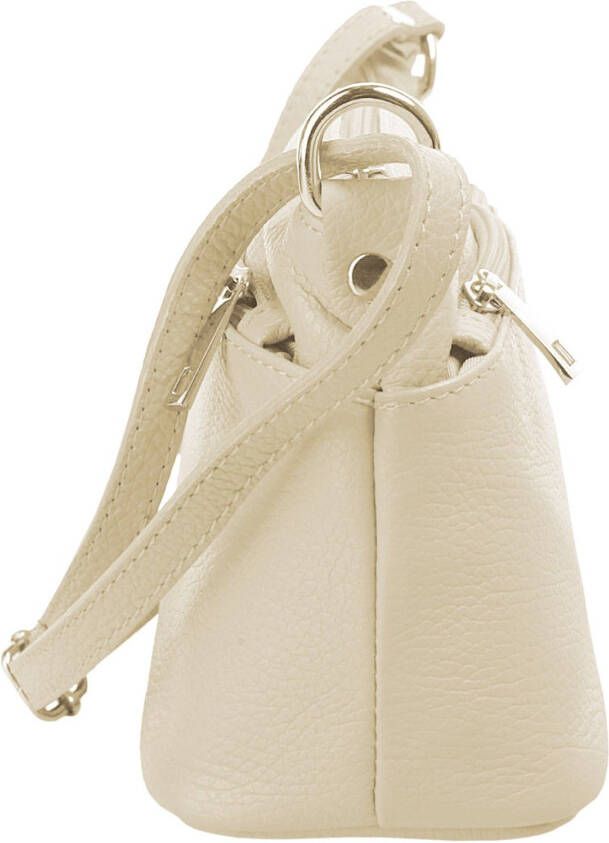 Cluty Schoudertas echt leer made in italy