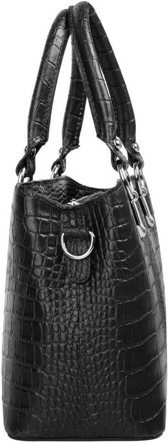 Cluty Schoudertas echt leer made in italy