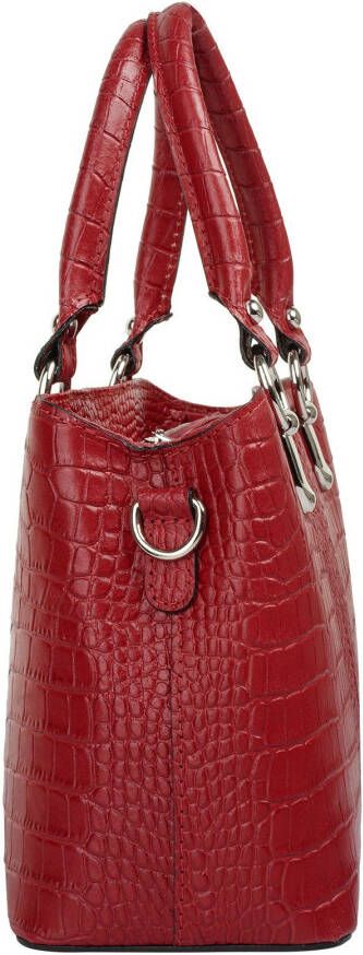 Cluty Schoudertas echt leer made in italy