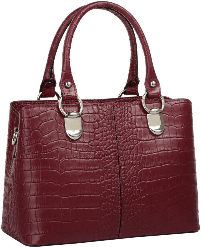 Cluty Schoudertas echt leer made in italy
