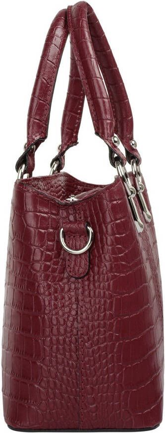 Cluty Schoudertas echt leer made in italy