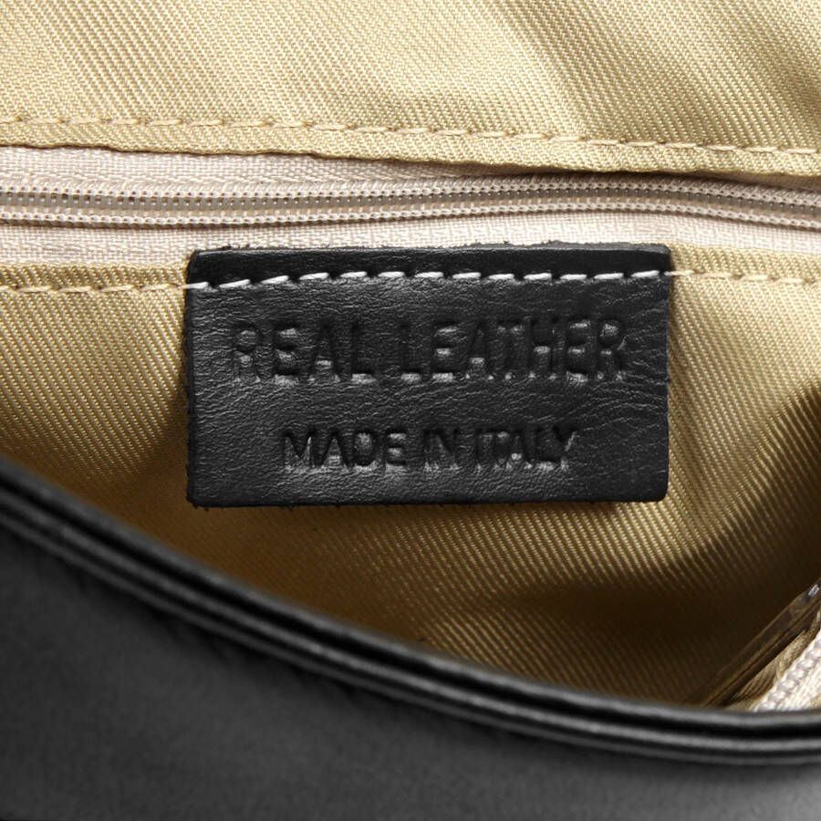 Cluty Schoudertas echt leer made in italy