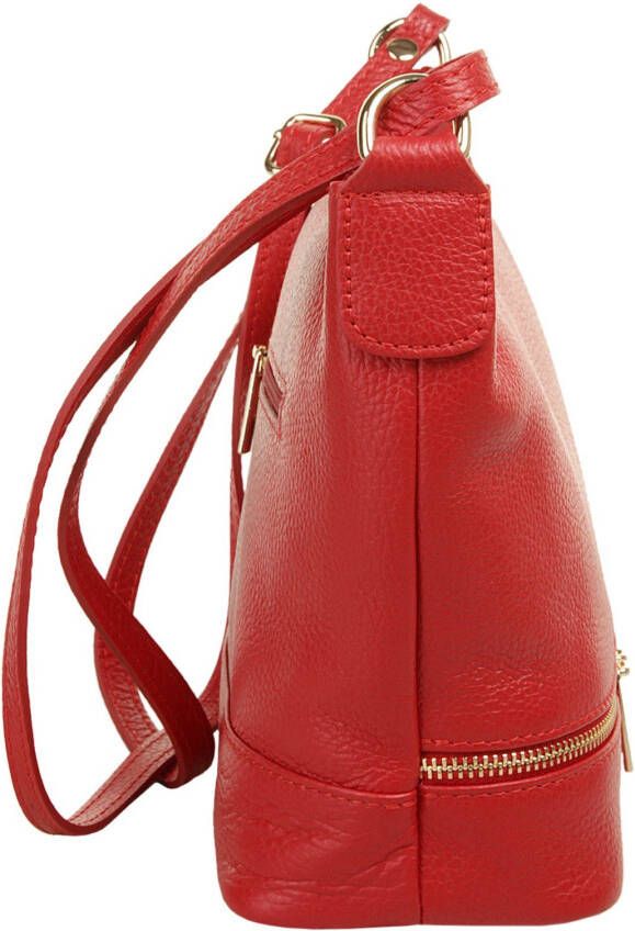 Cluty Schoudertas echt leer made in italy