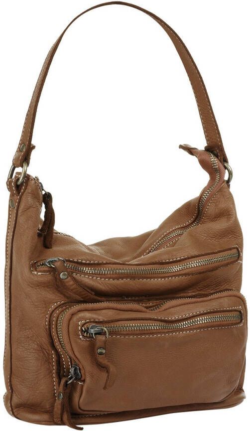 Cluty Shopper echt leer made in italy