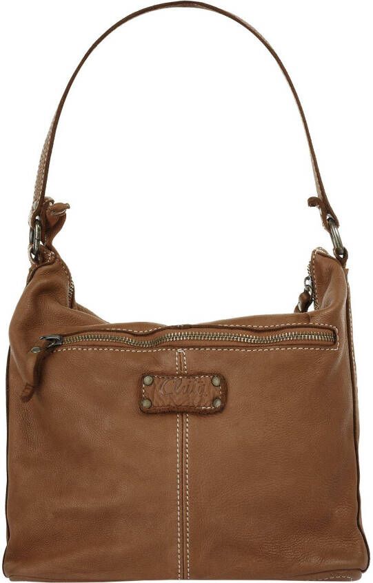 Cluty Shopper echt leer made in italy