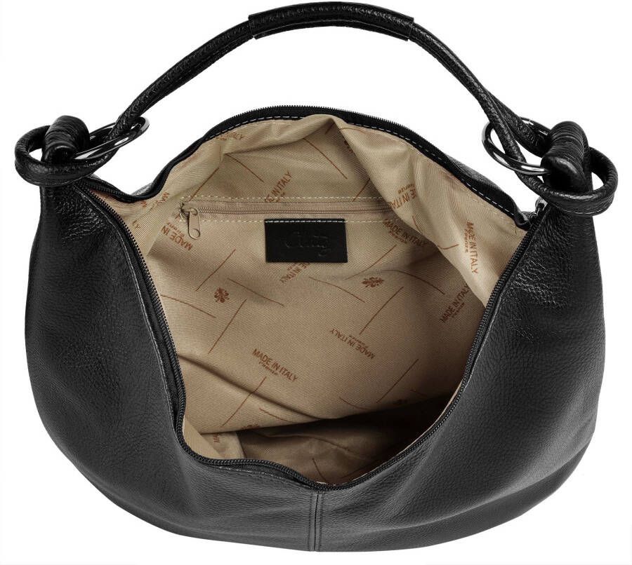 Cluty Shopper echt leer made in italy