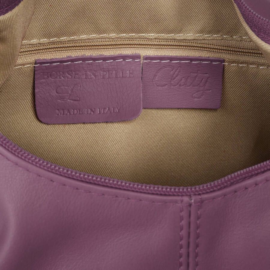Cluty Shopper echt leer made in italy