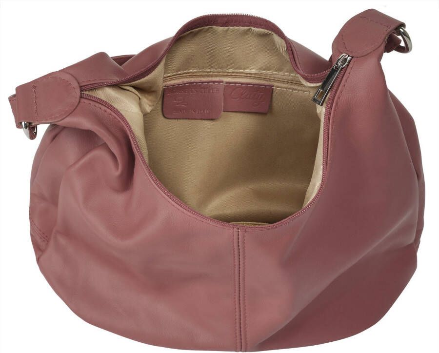 Cluty Shopper echt leer made in italy