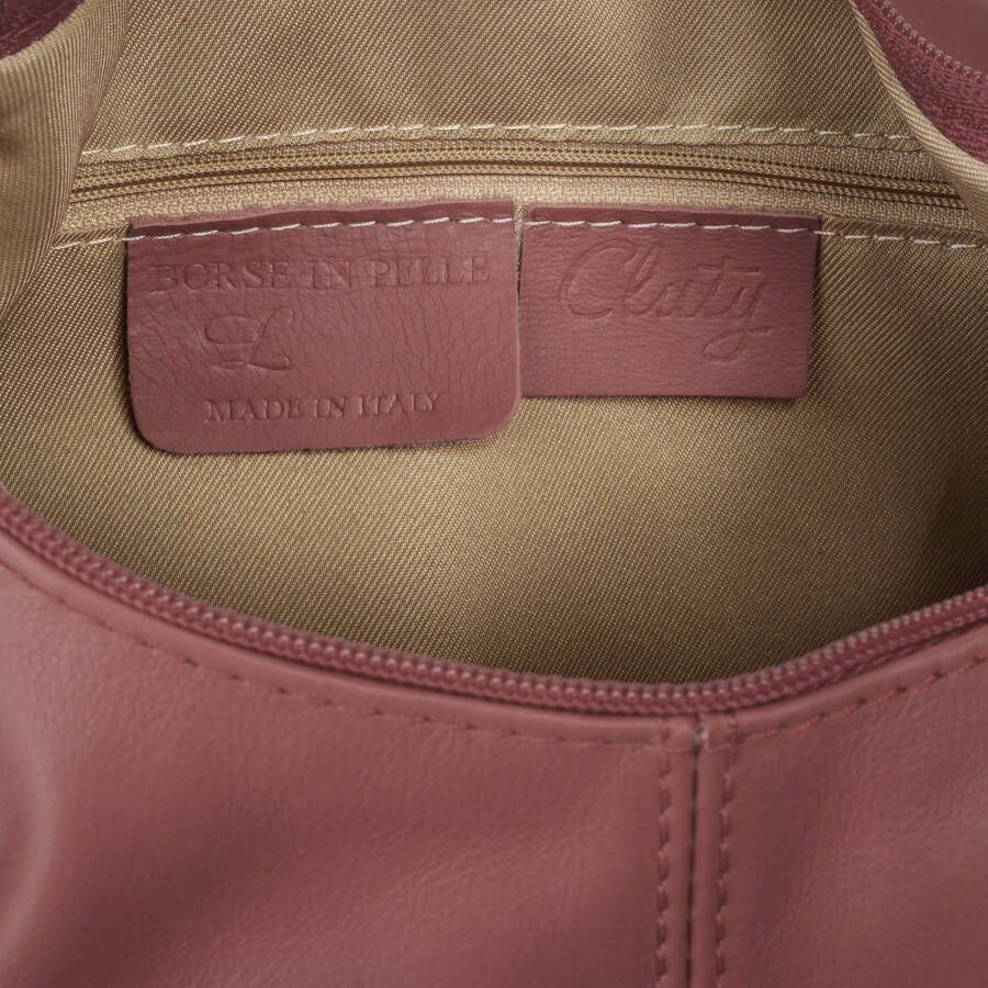 Cluty Shopper echt leer made in italy