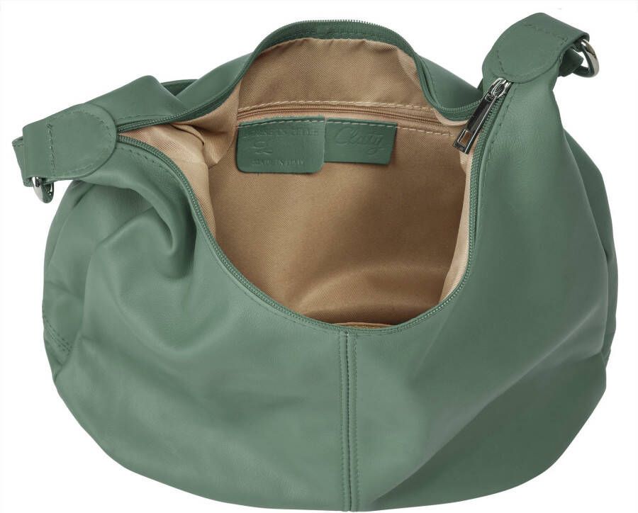 Cluty Shopper echt leer made in italy