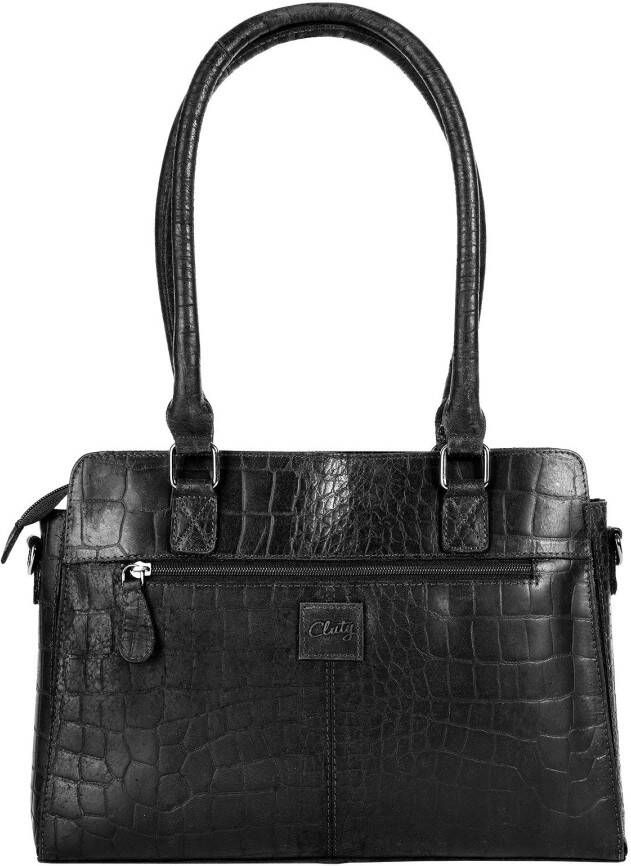 Cluty Tas echt leder