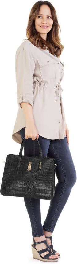 Cluty Tas echt leer made in italy
