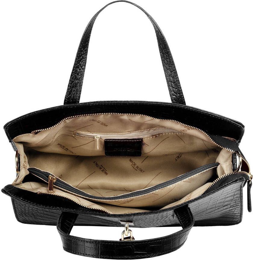 Cluty Tas echt leer made in italy