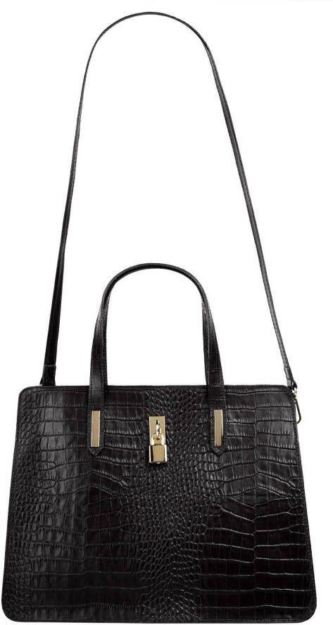Cluty Tas echt leer made in italy