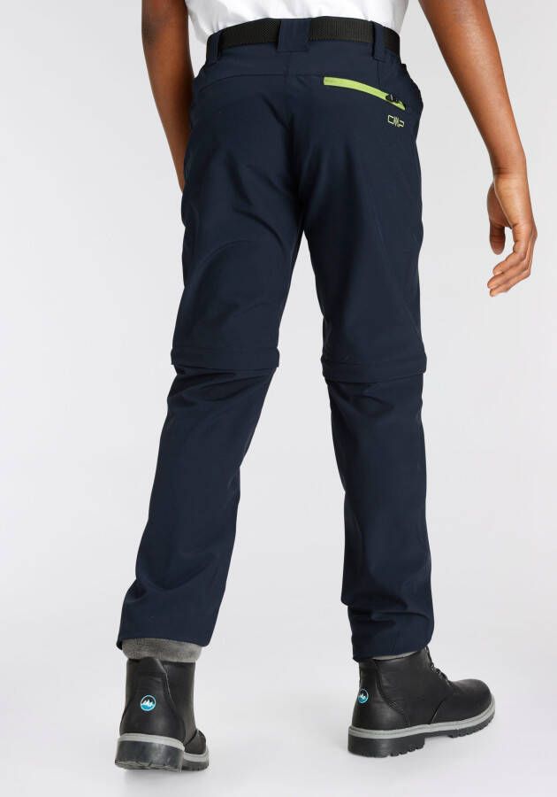 CMP Functionele broek KID ZIP-OFF-PANT Elastisch & ademend & snel drogend & voor kinderen (set 2-delig Met riem)