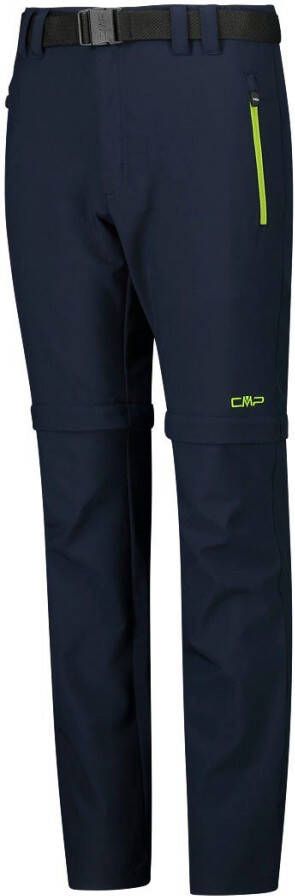 CMP Functionele broek KID ZIP-OFF-PANT Elastisch & ademend & snel drogend & voor kinderen (set 2-delig Met riem)