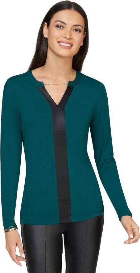Creation L Shirt met lange mouwen Shirt (1-delig)