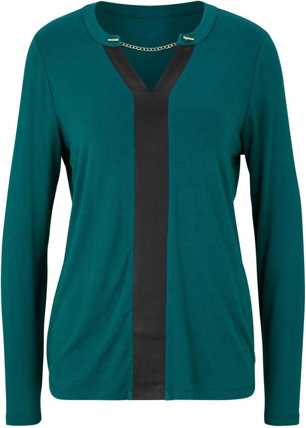 Creation L Shirt met lange mouwen Shirt (1-delig)