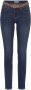 DELMAO Slim fit jeans smalle broekpasvorm normale taille enkel-lang (set 2-delig Met riem) - Thumbnail 5