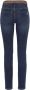 DELMAO Slim fit jeans smalle broekpasvorm normale taille enkel-lang (set 2-delig Met riem) - Thumbnail 6