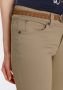 DELMAO Slim fit jeans met modieuze gevlochten riem --- nieuw merk! (set 2-delig Met riem) - Thumbnail 4