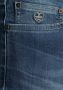 DELMAO Stretch jeans "Reed" rechte pijpsnit used-look-wassing lage taillehoogte - Thumbnail 7