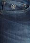 DELMAO Stretch jeans "Reed" rechte pijpsnit used-look-wassing lage taillehoogte - Thumbnail 8