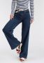 DELMAO Wijde jeans met modieuze gevlochten riem --- nieuw merk! (set 2-delig Met riem) - Thumbnail 2