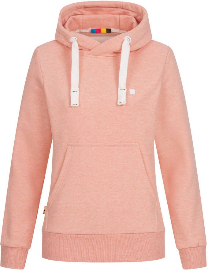 DEPROC Active Capuchonsweatvest FinjaCMYK II zachte fleecejack met kangoeroezak