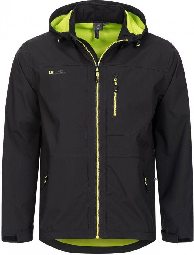 DEPROC Active Softshell-jack LAC SIMARD Men met afneembare capuchon