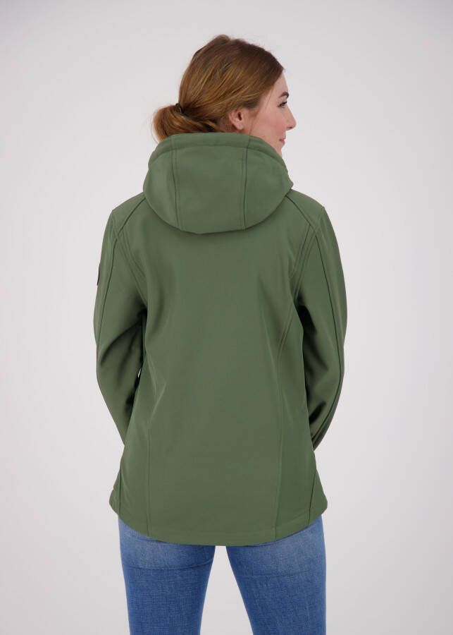 DEPROC Active Softshell-jack PEAK CREEK WOMEN met afneembare capuchon
