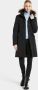 Didriksons Klassieke gewatteerde parka met afneembare bont Black Dames - Thumbnail 10