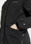 Didriksons Klassieke gewatteerde parka met afneembare bont Black Dames - Thumbnail 5