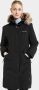 Didriksons Klassieke gewatteerde parka met afneembare bont Black Dames - Thumbnail 8