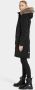 Didriksons Klassieke gewatteerde parka met afneembare bont Black Dames - Thumbnail 9