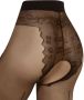Die Strumpfmacher Ouvert maillot met bloemenpanty en hoge taille - Thumbnail 6