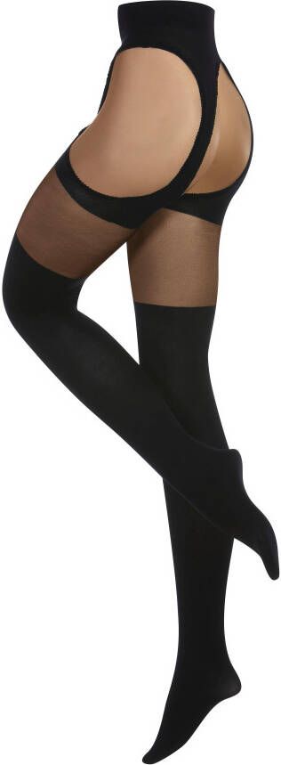 Die Strumpfmacher Ouvert maillot met overknee-effect