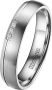 DOOSTI Trouwring Sieraden cadeau roestvrijstalen trouwring partnerring LIEBE - Thumbnail 2