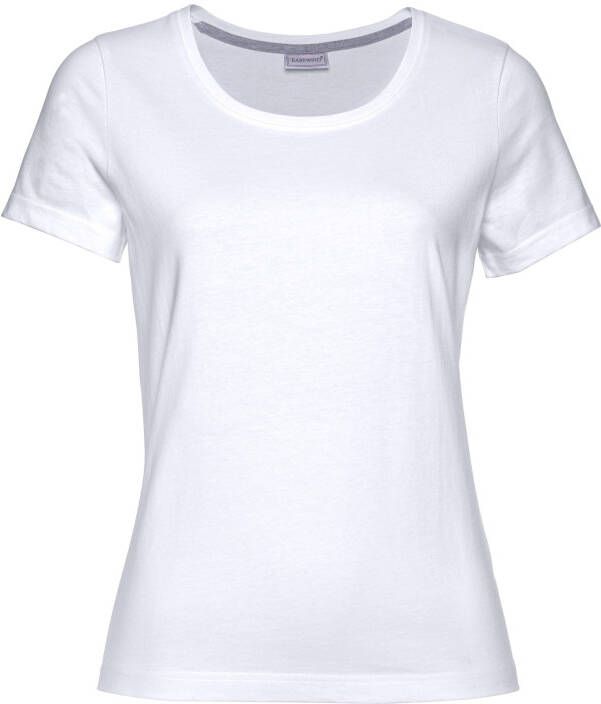 Eastwind T-shirt Korte mouw heup-lang voor vrije tijd van katoen (3-delig Set van 3)