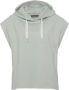 Elbsand Hoodie Catia kortarm hoodie met logo-opdruk achter - Thumbnail 2