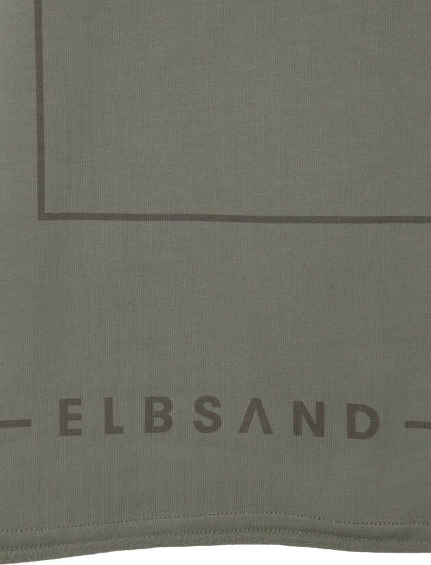 Elbsand Hoodie Dea hoodie met logo-opdruk aan de voorkant