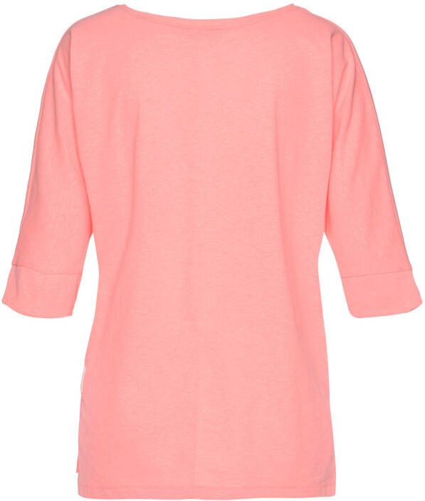 Elbsand Shirt met 3 4-mouwen IDUNA gemaakt van een katoenmix losse pasvorm sportief-casual
