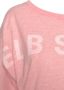 Elbsand Shirt met 3 4-mouwen IDUNA in gemêleerde look met logoprint op de voorkant katoenmix losse pasvorm - Thumbnail 4