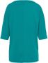 Elbsand Shirt met 3 4-mouwen met logoprint katoenmix losse pasvorm - Thumbnail 4