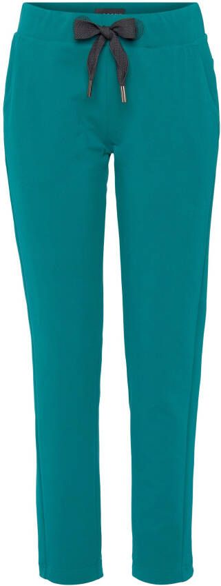 Elbsand Sweatbroek Brinja met zakken en brede trekkoorden joggingbroek casual pasvorm