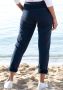 Elbsand Sweatbroek Brinja met logoprint op de tailleband en zakken joggingbroek loungebroek - Thumbnail 3