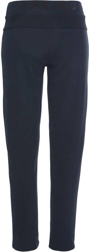 Elbsand Sweatbroek Brinja met logoprint op de tailleband en zakken joggingbroek loungebroek