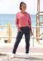 Elbsand Sweatbroek Brinja met logoprint op de tailleband en zakken joggingbroek loungebroek - Thumbnail 7